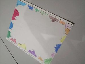Hand-drawn Border Paper