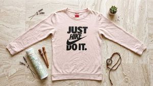 Nike "Just Hike" Graphic Sweatshirt