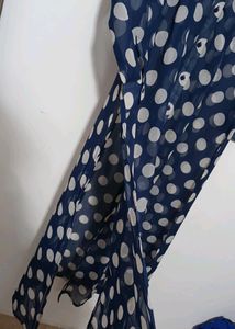 Poly Georgette Long Branded Top