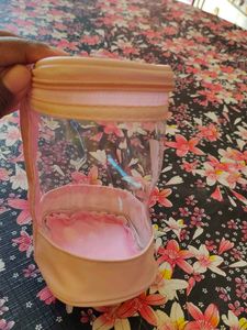 Cute Pink Travel Makeup Bag