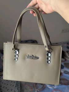 Chic Taupe Handbag