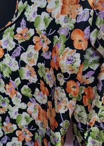 Floral Print Long Sleeve Shrug