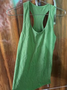 Green Racerback Tank Top