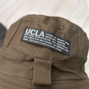 UCLA Bucket Hat Unisex- Brown