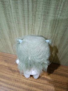 Cute Plush Toy with Green Hair
