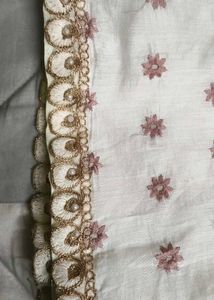 White Floral Palazzos
