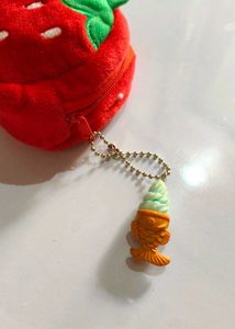 Japanese Taiyaki bag Charm