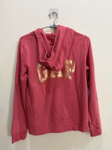 Original Gap Pink Zip-Up Hoodie