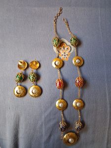 Vintage Style Necklace &amp; Earring Set