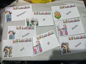 Name 5 Envelope For Eidi