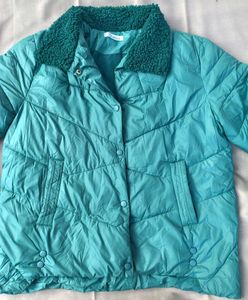 Teal Puffer Jacket