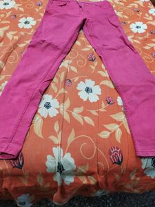 Hot pink jeans( waist 34)