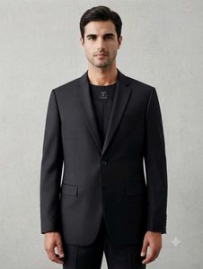 Classic Black Men's Blazer