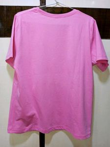 Pink Graphic Print T-Shirt
