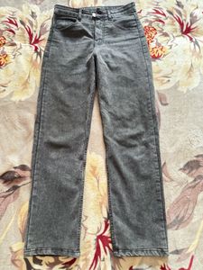 Women's Acid Wash Straight Leg Jeans