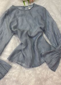 Flowy Bell Sleeve Blouse