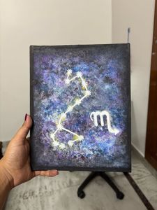 Scorpio Constellation Art : Zodiac Sign