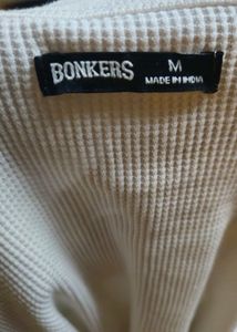 Men's White Ribbed Tank Top
