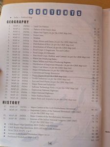 Active Map Practice Book Class 10