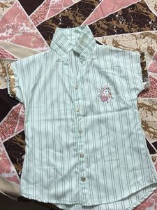 Cute Striped Unicorn Shirt