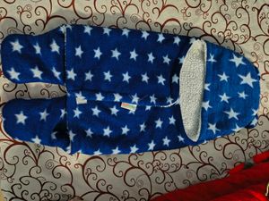 Cozy Star Print Baby Sleeping Bag