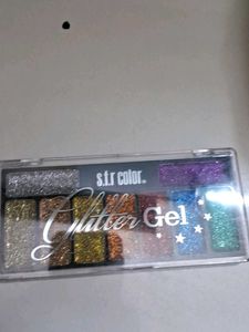 S.F.R Color Glitter Gel Palette