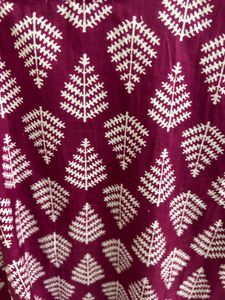 Stylish Printed Cotton Corset Kurta