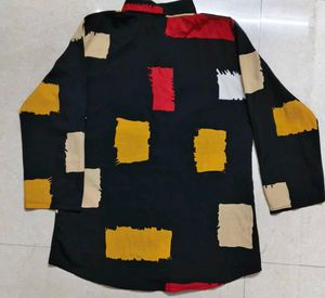 woman's crepe shirt