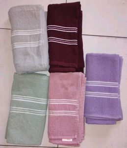 Cotton Towels Pack Of 2