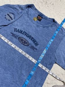 Harley-Davidson Blue Graphic T-Shirt