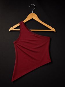 Chic One Shoulder Top