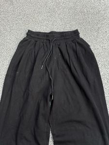 Black Wide Leg Lounge Pants