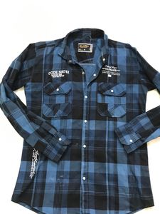 Stripped  Double Pocket Cargo Shirt