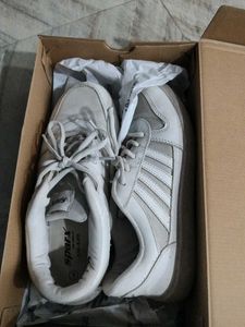 Classic White Adidas Sneakers