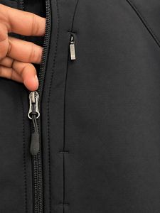 Black Hooded Jacket M size