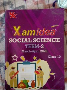 Xam Idea Social Science Class 10
