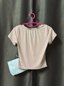 LULU&amp; sky Pink lace32-34