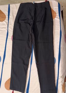Urbanic Black Panelled Tailored Trousers | Size M