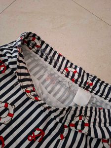 Nautical Striped Shorts