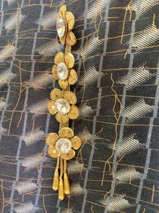 Golden Flower Brooch