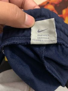 Nike 90s Y2K Vintage Blue Embroidered Swoosh Pants
