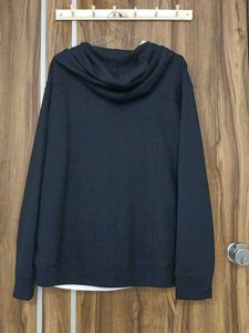 Comfortable Zip-Up Hoodie with white t-shirt