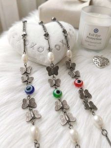 3 pis Butterfly & Evil Eye breslet COMBO Offer