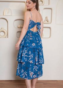 LIMITED EDITION!Chic Floral Print Midi Dress
