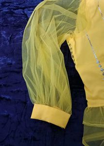 Haldi Skirt Top