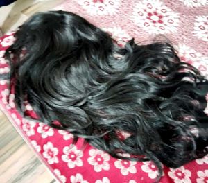 Long Wavy Black Wig