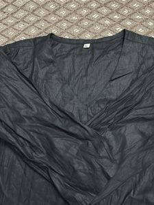 Classic Black Cotton Kurta