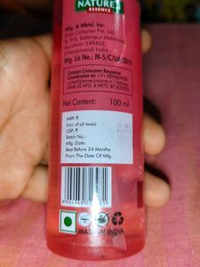 Nature's Essence Rose Toner