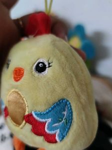 Cute Chick Plush Toy Keychain