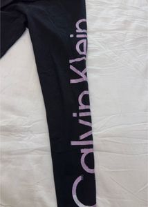 Calvin Klein Black Logo Leggings
